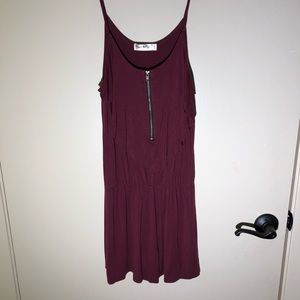 Maroon Romper